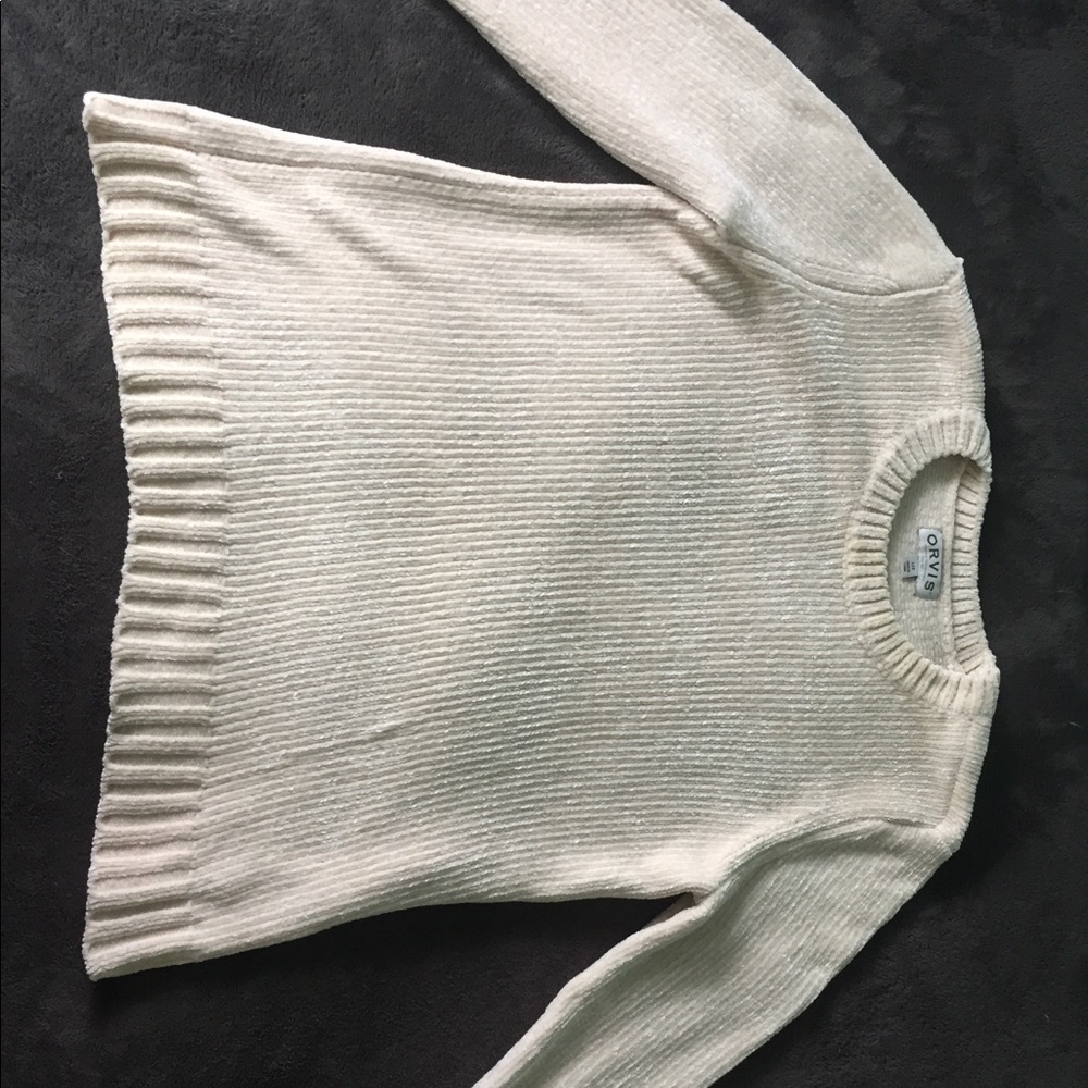 Light pink long sleeve sweater